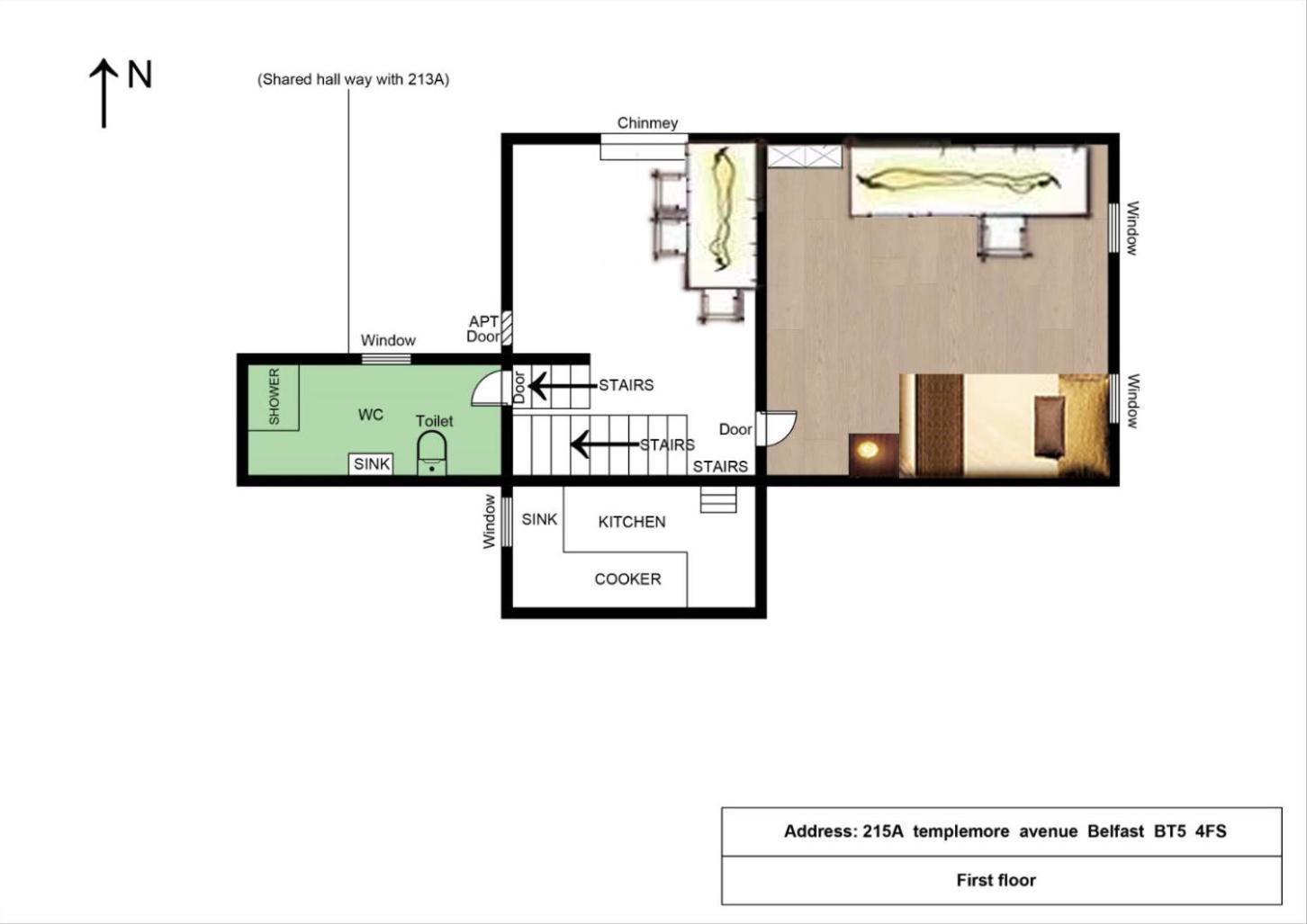 Entire Yellowapt Near Belfast City Centre - Free Parking - Up To 3 Guests - 2 Beds Ngoại thất bức ảnh